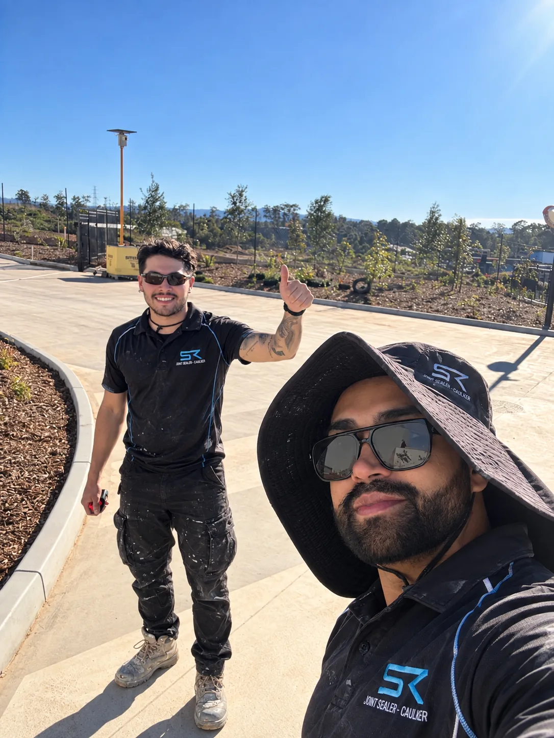 The SR Joint Sealer team on site in Brisbane