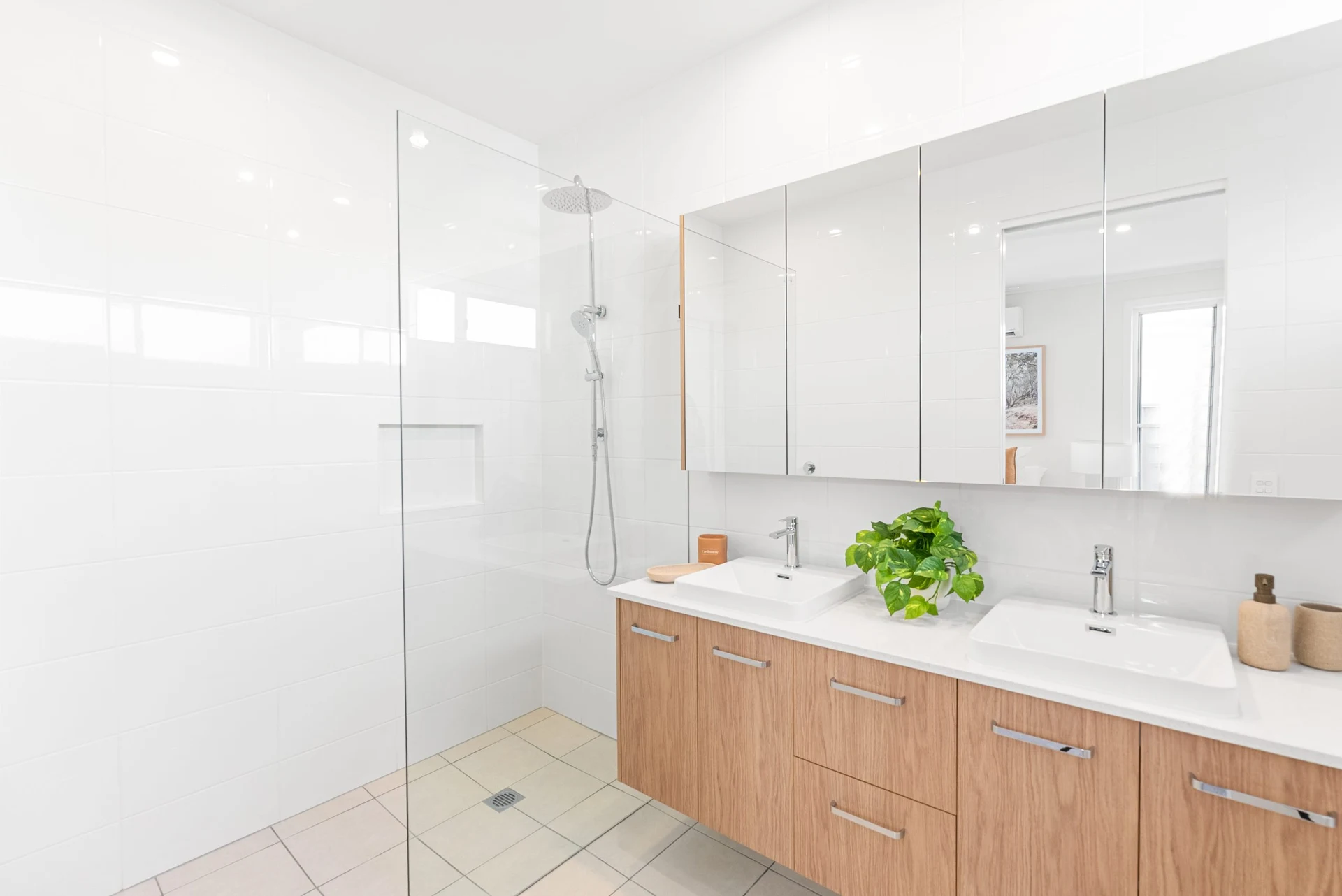 Thyme Canungra retirement living – bathroom vanity and shower – SR Joint Sealer